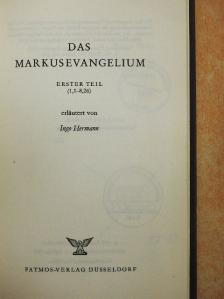Das Markusevangelium I. [antikvár]