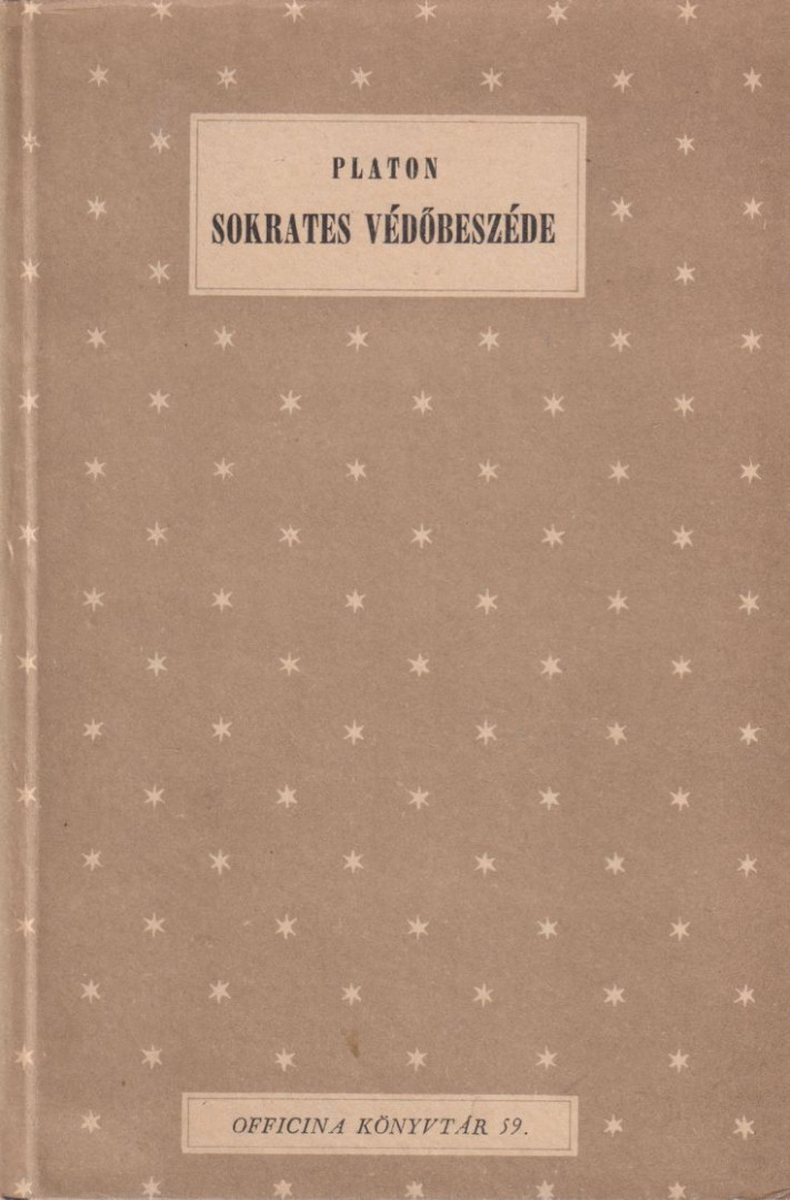 Platón - Sokrates védőbeszéde [antikvár]