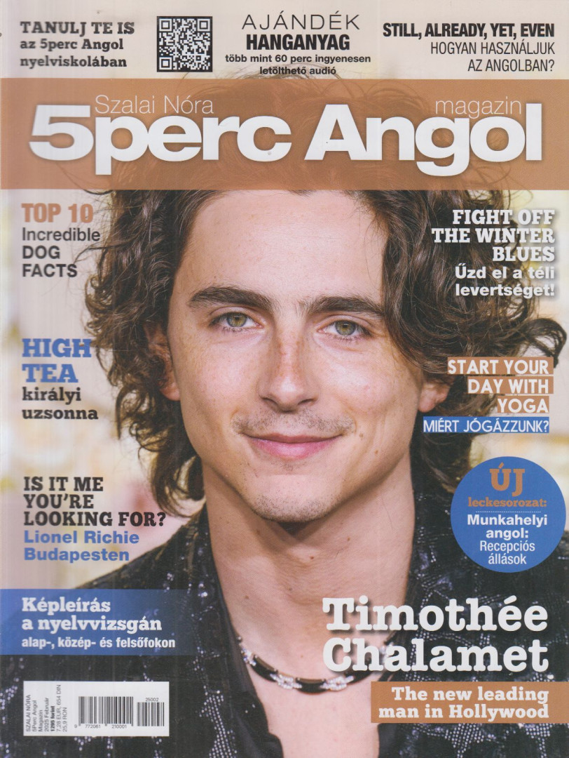 Szalai Nóra (főszerk.) - 5 perc angol magazin 2025. február [antikvár]