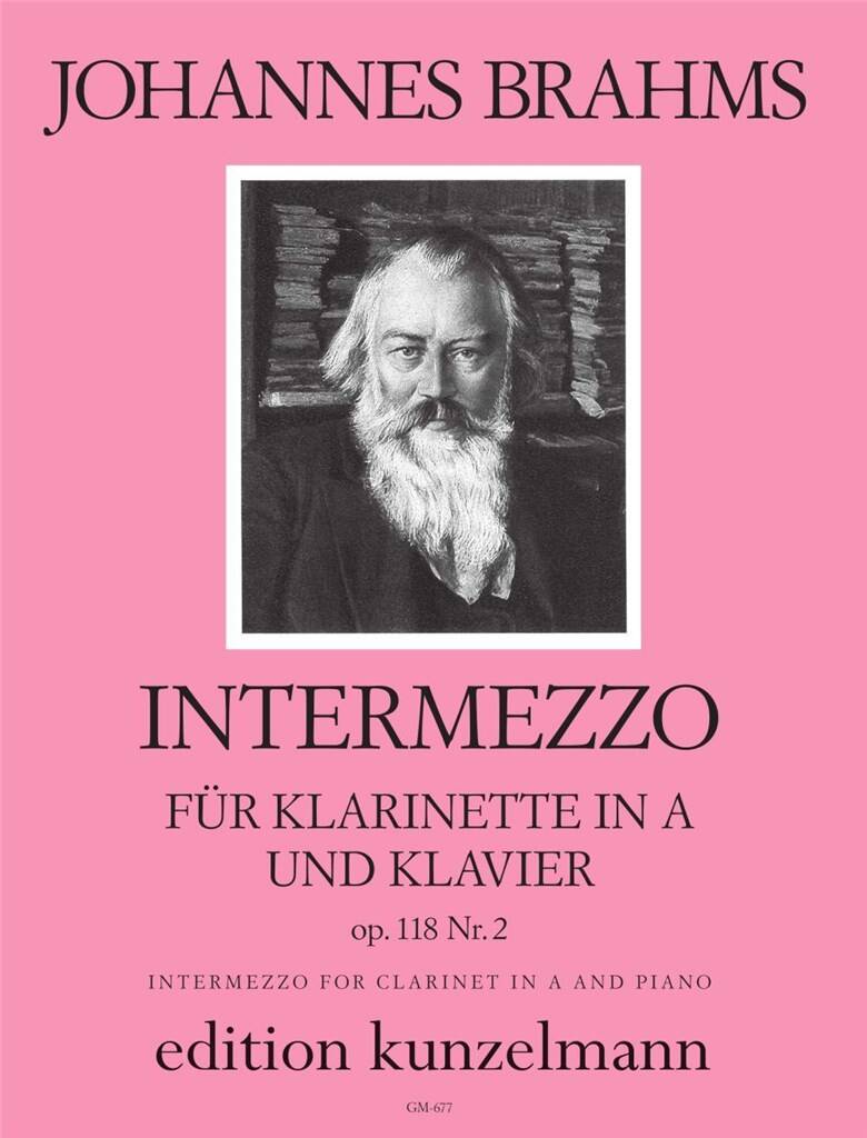 BRAHMS... - INTERMEZZO FÜR KLARINETTE IN A UND KLAVIER OP.118 NR.2 (N.POPOV)