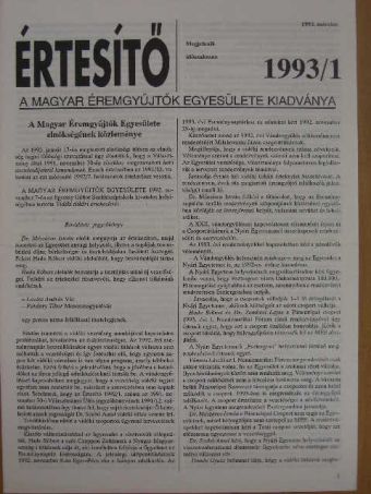 Györgyi Albert - Értesítő 1993/1. [antikvár]