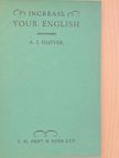 A. J. Glover - Increase your English [antikvár]