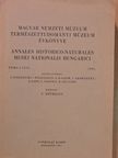 Andreánszky G. - Magyar Nemzeti Múzeum-Természettudományi Múzeum évkönyve 1961. [antikvár]