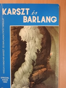 D. Balázs - Karst and Cave - Special Issue 1992 [antikvár]