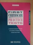 Bob Stillwell - First Certificate - Practice Tests [antikvár]