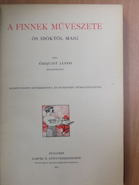 Őhquist János - A finnek művészete [antikvár]