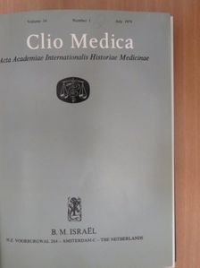 Daniel J. Wallace - Clio Medica July 1979-80 [antikvár]