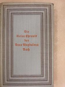 Die kleine Chronik der Anna Magdalena Bach [antikvár]