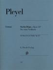 PLEYEL - SECH DUOS "OP.23" FÜR ZWEI VIOLINEN