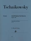 CSAJKOVSZKIJ ( TSCHAIKOWSKY) - ZWÖLF STÜCKE FÜR KLAVIER OP.40