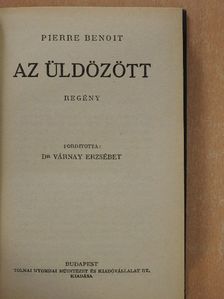 Pierre Benoit - Az üldözött [antikvár]
