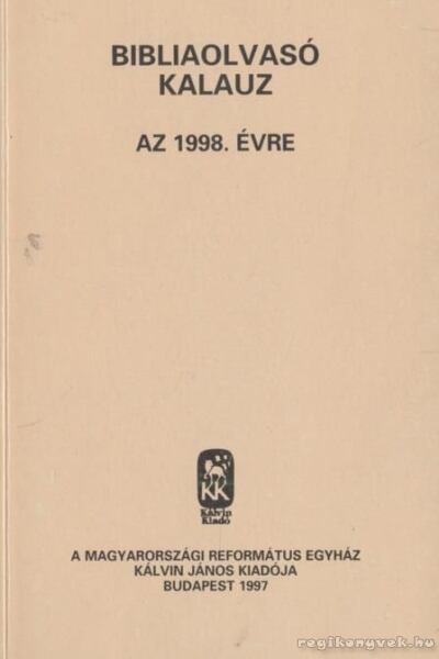 Bibliaolvasó kalauz az 1998. évre [antikvár]