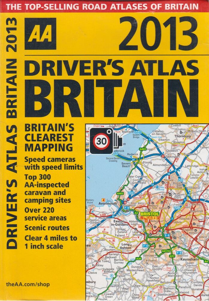AA Driver's Atlas Britain 2013 [antikvár]