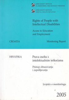 Rights of People with Intellectual Disabilities - Croatia [antikvár]
