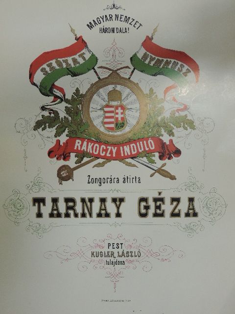 Tarnay Géza - A magyar nemzet három dala! [antikvár]
