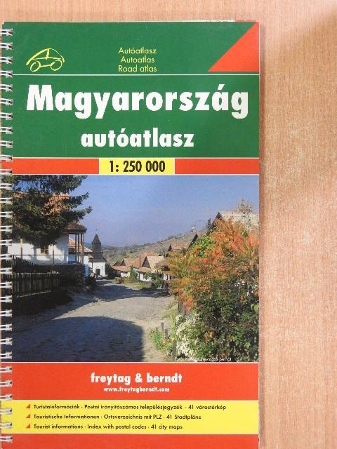 Magyarország autóatlasz [antikvár]