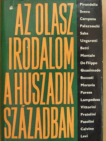 Gábor György - Az olasz irodalom a huszadik században [antikvár]
