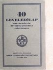 40 levelezőlap (nem teljes) [antikvár]