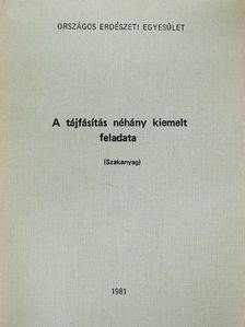 Dobos Zsolt - A tájfásítás néhány kiemelt feladata [antikvár]