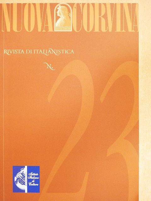 Antonio Donato Sciacovelli - Nuova Corvina 2011/23. [antikvár]