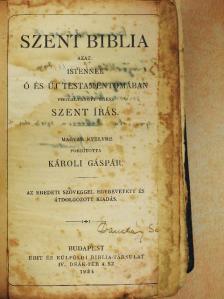 Szent Biblia (rossz állapotú) [antikvár]