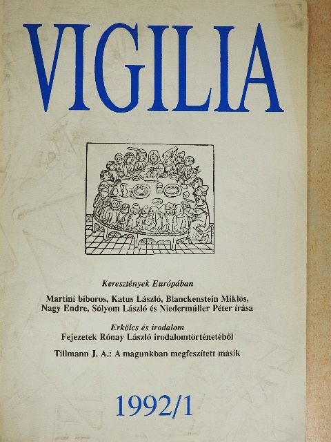 Blanckenstein Miklós - Vigilia 1992. január [antikvár]