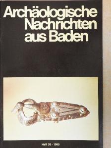 E. Sangmeister - Archäologische Nachrichten aus Baden 1985/Heft 35 [antikvár]