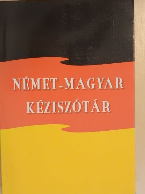 Német-magyar kéziszótár [antikvár]