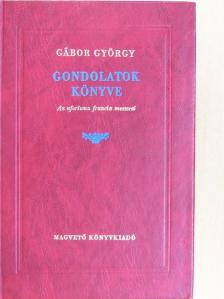 La Bruyere - Gondolatok könyve [antikvár]