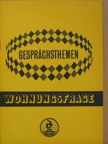 Wohnungsfrage [antikvár]