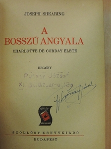 Joseph Shearing - A bosszú angyala [antikvár]