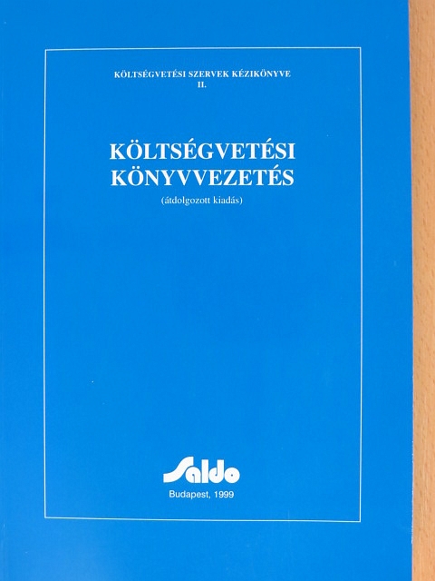 Dr. Csomó István - Költségvetési könyvvezetés [antikvár]
