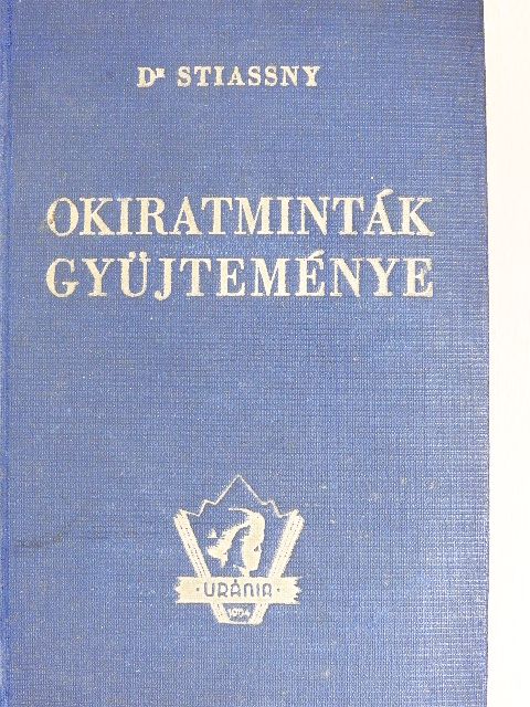 Okiratminták gyüjteménye [antikvár]
