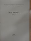 P. Lakatos - Acta Antiqua Tomus IV. [antikvár]