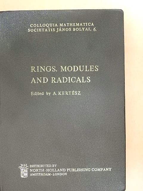 D. C. Abbey - Rings, modules and radicals [antikvár]