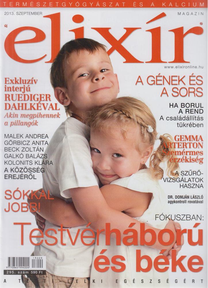 Dr. Nagy Róbert (főszerk.) - Elixír Magazin 2013. szeptember [antikvár]