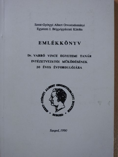Emlékkönyv (dedikált példány) [antikvár]