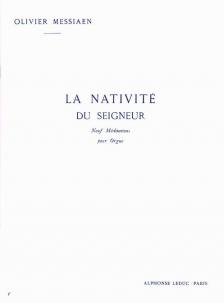 MESSIAEN, OLIVIER - LA NATIVITÉ DU SEIGNEUR 3. POUR ORGUE