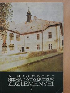 Bodgál Ferenc - A miskolci Herman Ottó Múzeum közleményei 5. [antikvár]