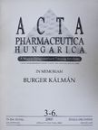 Barcza Lajos - Acta Pharmaceutica Hungarica 2000. július-december [antikvár]