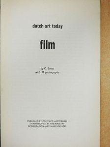 C. Boost - Dutch Art Today - Film [antikvár]