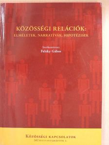 Babócsai Zsuzsa - Közösségi relációk: elméletek, narratívák, hipotézisek [antikvár]