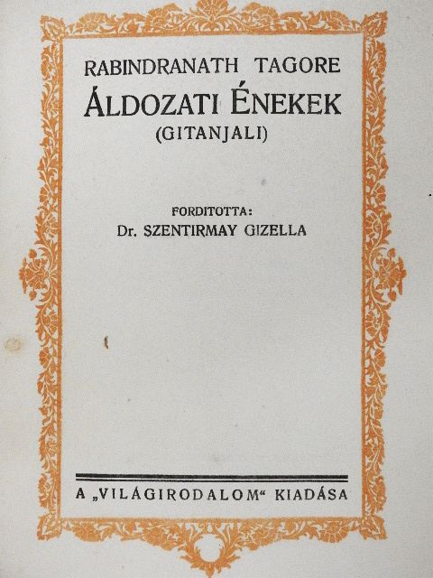 R. Tagore - Áldozati énekek [antikvár]
