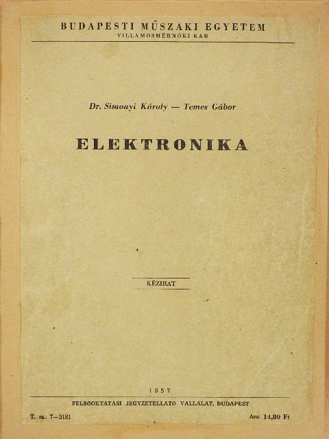 Dr. Simonyi Károly - Elektronika [antikvár]