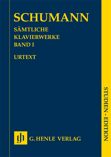 SCHUMANN - SAEMTLICHE KLAVIERWERKE BAND I URTEXT STUDIEN-EDITION