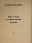 Segédanyag propagandisták részére 3. [antikvár]