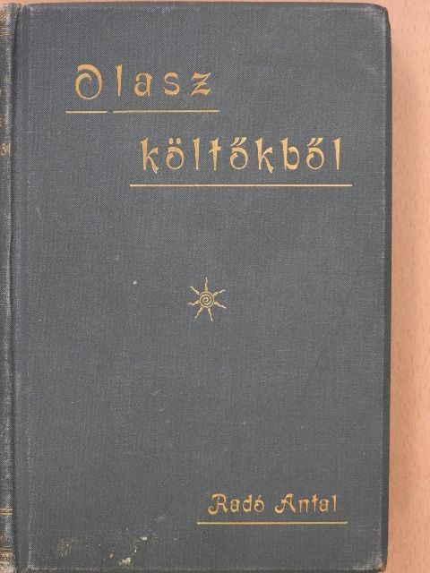 Aleardi - Olasz költőkből [antikvár]