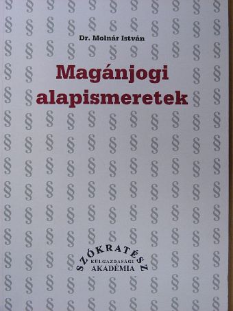 Dr. Molnár István - Magánjogi alapismeretek [antikvár]