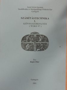 Kupás Péter - Számítástechnika I. [antikvár]