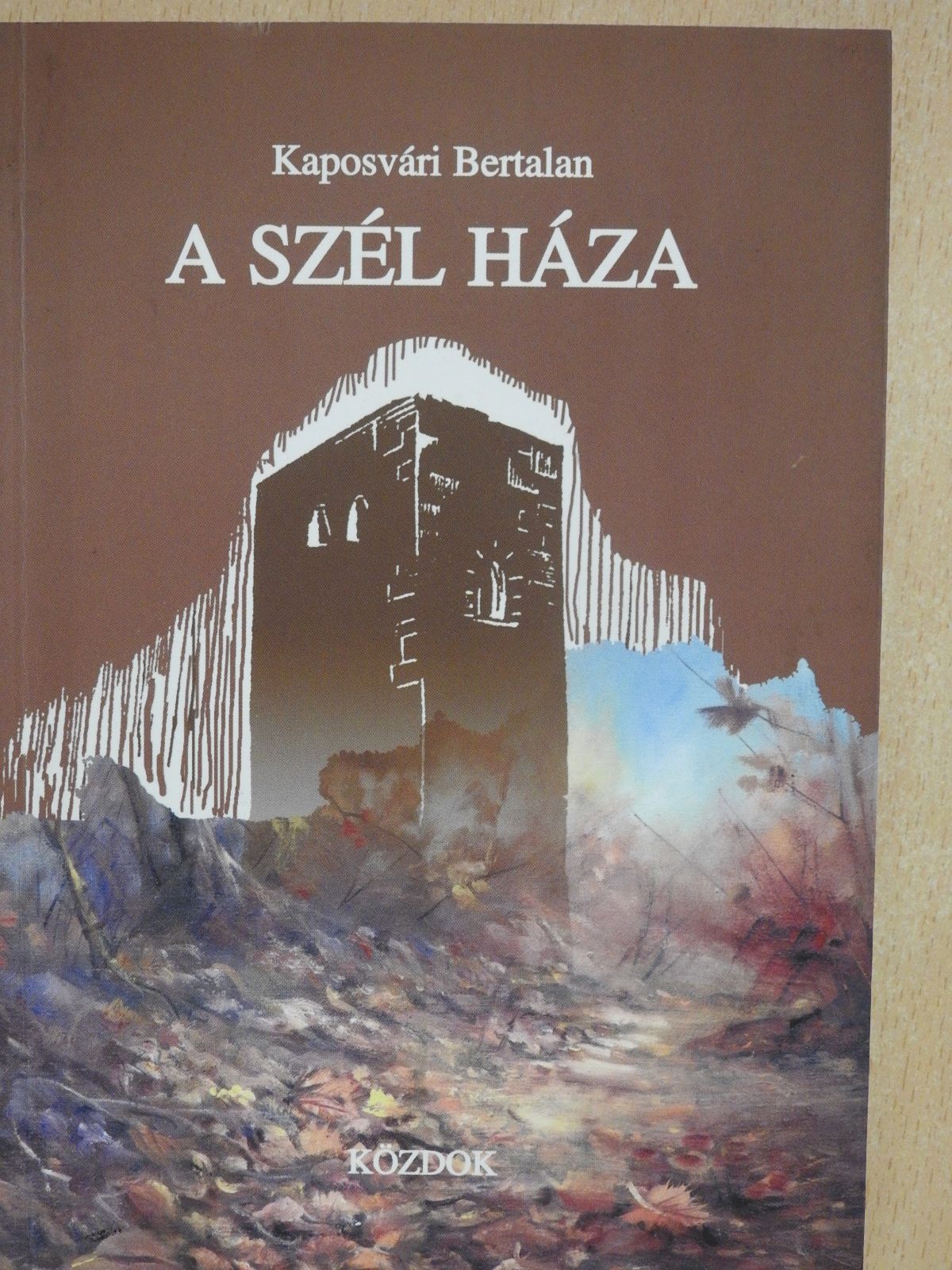 Kaposvári Bertalan - A szél háza (dedikált példány) [antikvár]